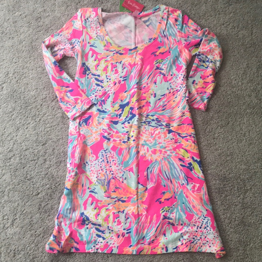 Lilly Pulitzer Devon Dress Sunken Treasure